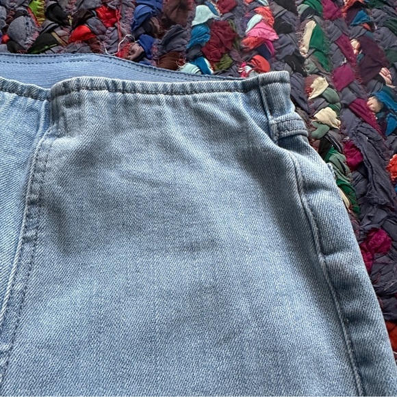 Forever 21 Light Wash Blue Denim Pull-On Flare Jeans Bell Bottom Women's Size XS - Picture 5 of 15